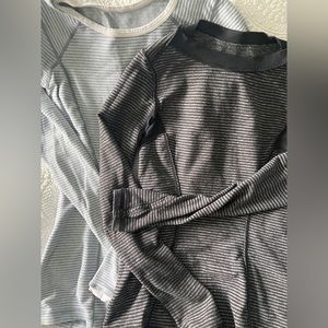Lululemon lot of 2 long sleeve size 4